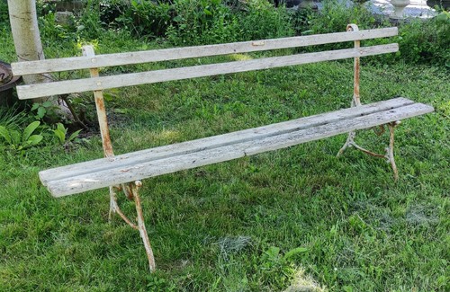 Ancien banc extérieur - banc, extérieur/banc