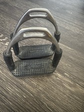 Used Herm Sprenger Jointed Stirrup Irons 4.5”