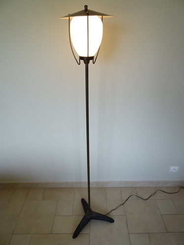 Ancien lampadaire jacques - ancien, biny