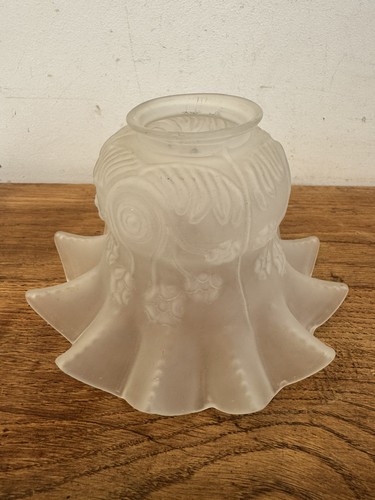 Tulipe ancienne verre - ancienne,