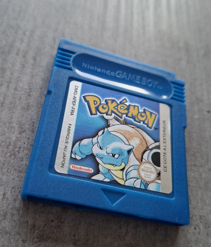 Pokémon version bleu - 🎮, bleu–