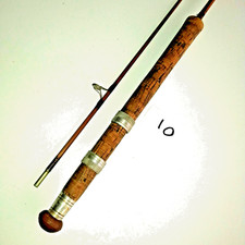 ancienne canne à pêche en bambou refendu Pezon et Michel  2 brins  2m20 ( n°10 )