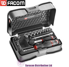 FACOM 21 PIECE 1/4" DRIVE METRIC 6-POINT SOCKET AND BIT SET - R.161-4P6