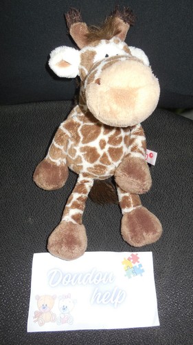 Doudou peluche girafe - doudou, nici