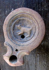 LAMPE A HUILE ROMAINE