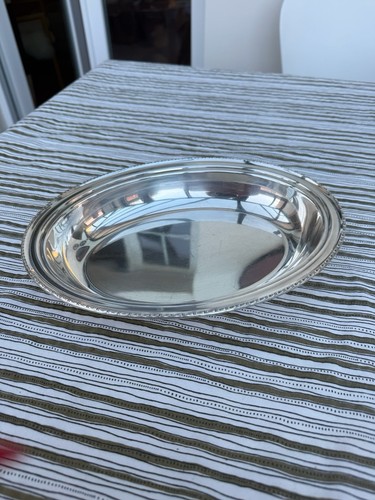 Plat service ovale ancien - plat,