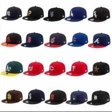 New Fitted Hat Men's Baseball Solid Hat  Basic Stitched Hat