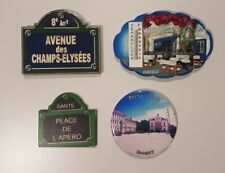Fridge Magnets/Fridge Magnets - Pecs Hungary-Greece Greece/Paris Champs Elysees