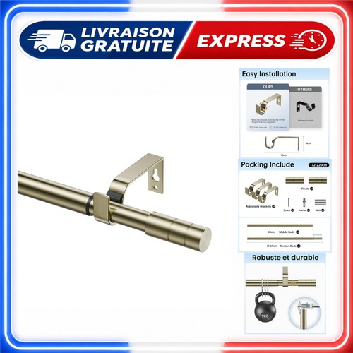 Tringle rideaux extensible - à,