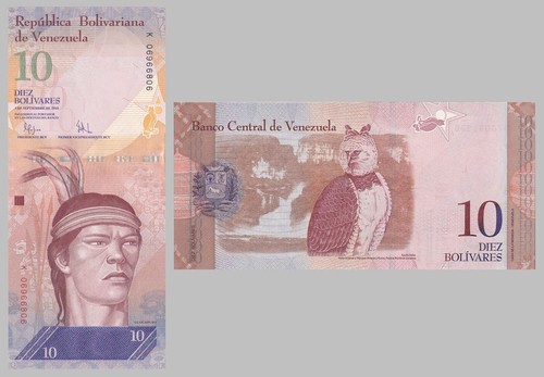 Venezuela bolivares 2009 - 10,