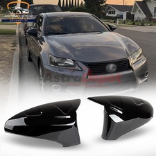 For 2013-2020 Lexus IS250 IS350 F Sport ES 350 GS350 Side Mirror Cover Caps Pair