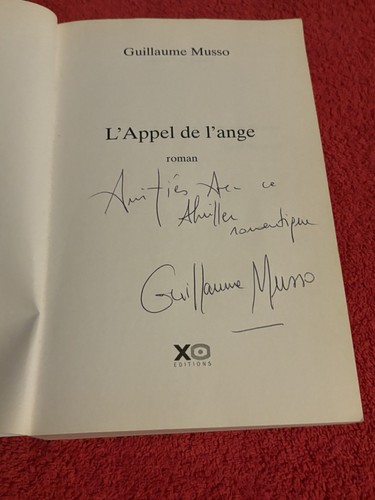 Livre dédicacé autograph - dédicacé,