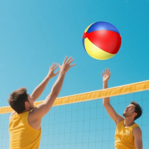 Ballon plage gonflable - ballon,