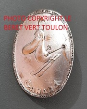 SAMIVEL LE CANARD 1938 Insigne Badge Ski Montagne ORIGINAL Mascotte Sports Hiver