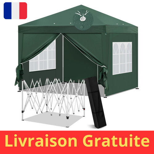 Tonnelle pliante 3x3m gazebo - 3x3m,