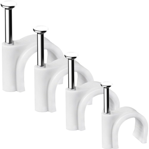Lot 400 clips câble - clips,