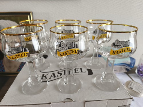 Lot verres à - de, 6