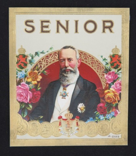 Old label senior cigar - old,