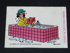 1976 COW THAT LAUGHS TINTIN & MILOU HERGE LOMBARD BATH TEACHER SUNFLOWER