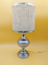 Lampe vintage en alu brossé