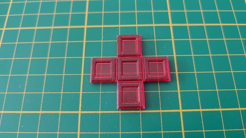 Polyominos rouge pentomino - , x