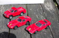 MAISTO lot FERRARI 365 GTB DAYTONA + 250 GTO + DODGE DAKOTA 1/64 TRES BON ETAT