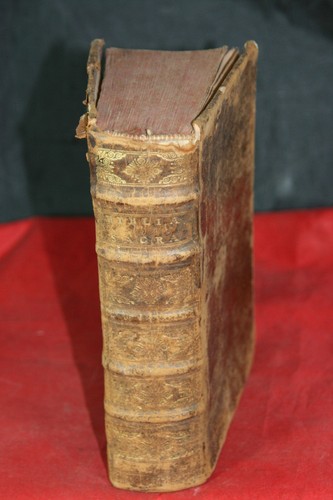 Antique latin bible 1710 - antique,