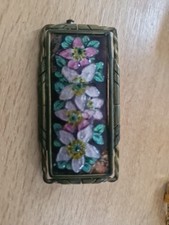 broche émaillée Gibol Limoge