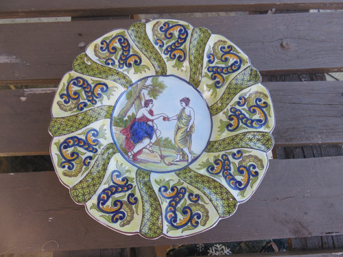 Assiette faïence de - assiette,