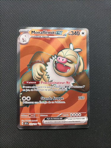 Carte pokémon monaflemit - pokémon, ex