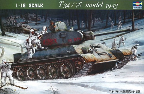 Soviet tank - t-34/76, (1942)