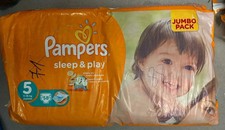 Vintage Diapers Nappies Couche Windeln Pampers Sleep&Play 2015 SEALED