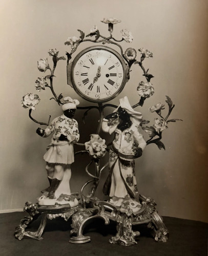 Photographie pendule bronze - pendule,