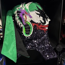 Penta 0M Joker Dragon Nenuco Signed Zero Miedo Professional Mask Pentagon Jr AEW