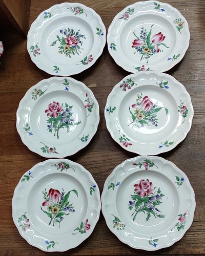 Assiette creuses lunéville - 6,