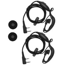 2pcs Oreillette Talkie-walkie