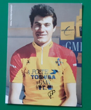 CYCLING cycling card DIDIER FAIVRE PIERRET team ASPTT PARIS Signed