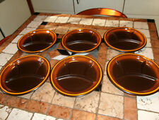 Vintage LOT DE 6 ASSIETTES A FONDUE    Marque allemande