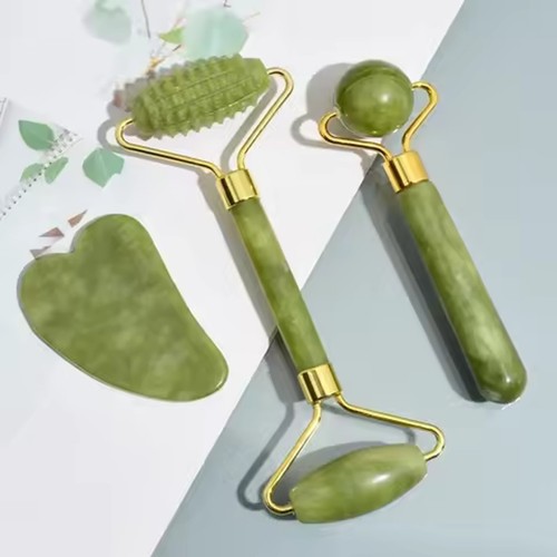 Rouleau jade naturel gua - jade,