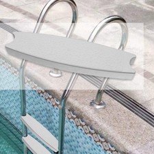 Échelle de piscine robuste pour piscines creusées et hors sol, pédale stable