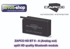 ZAPCO HD-BT II-A (sortie analogique) aptX HD audio streaming Bluetooth module