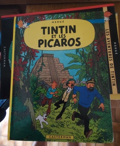 Tintin les picaros herge - bd, et