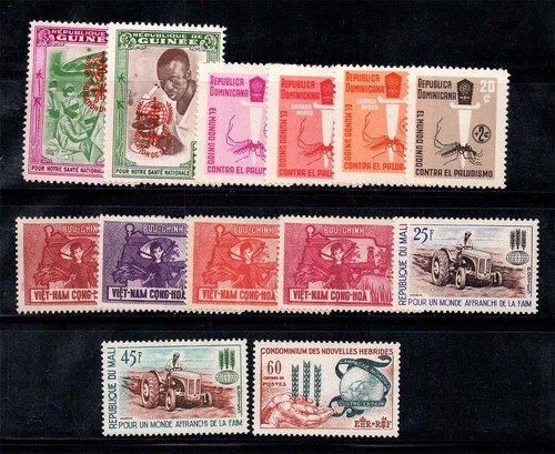 Contre paludisme 1962 - le,