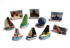 Complete Bean Series VENDEE GLOBE THE GOLDEN BRAID Perso BOATS Rare * 203