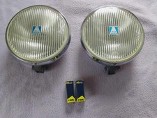 Hella 192 Halogen Chrome Fog Lights Vintage Rally Car 