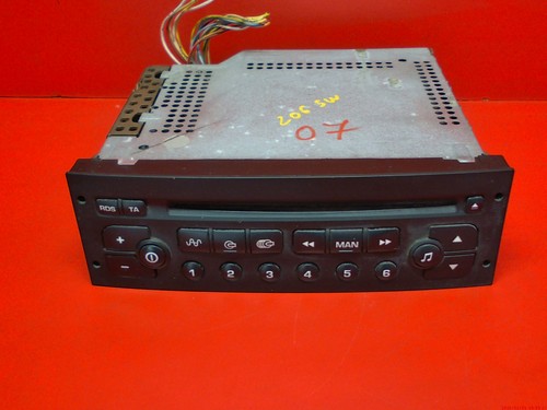 Peugeot 206 autoradio poste - autoradio,