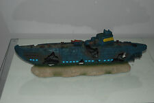 Aquarium Large Superbe Coulés sous-Marin Sur Rocks Décoration Taille 43 x 9 x 14