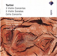 2CD TARTINI Concertos & Sonates Cello  Violon Solisti Veneti Amoyal STRADIVARIUS