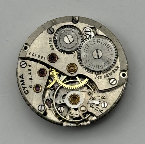 Cyma 424 mouvement - cyma, montre