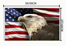 drapeau usa " aigle "